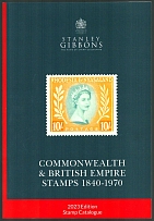 2023 Commonwealth and British Empire Stamps 1840-1970, Stamp Catalogue, 125th Edition, S. Gibbons, London (United Kindom)