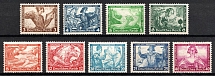 1933 Third Reich, Germany (Mi. 499 - 507, Full Set, CV $2,700)