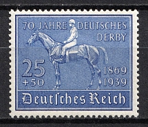 1939 25pf Third Reich, Germany (Mi. 698, Full Set, CV $30)