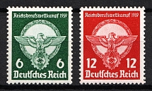 1939 Third Reich, Germany (Mi. 689 - 690, Full Set, CV $30, MNH)