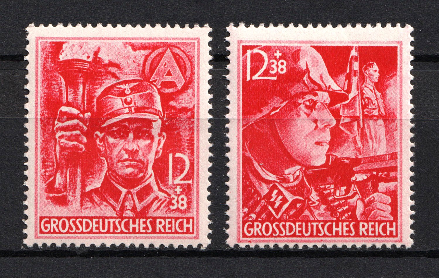 Фашистские марки. Почтовые марки третьего рейха Grossdeutsches Reich. Монеты 1945 Рейх. Марки 3 рейха 1945.