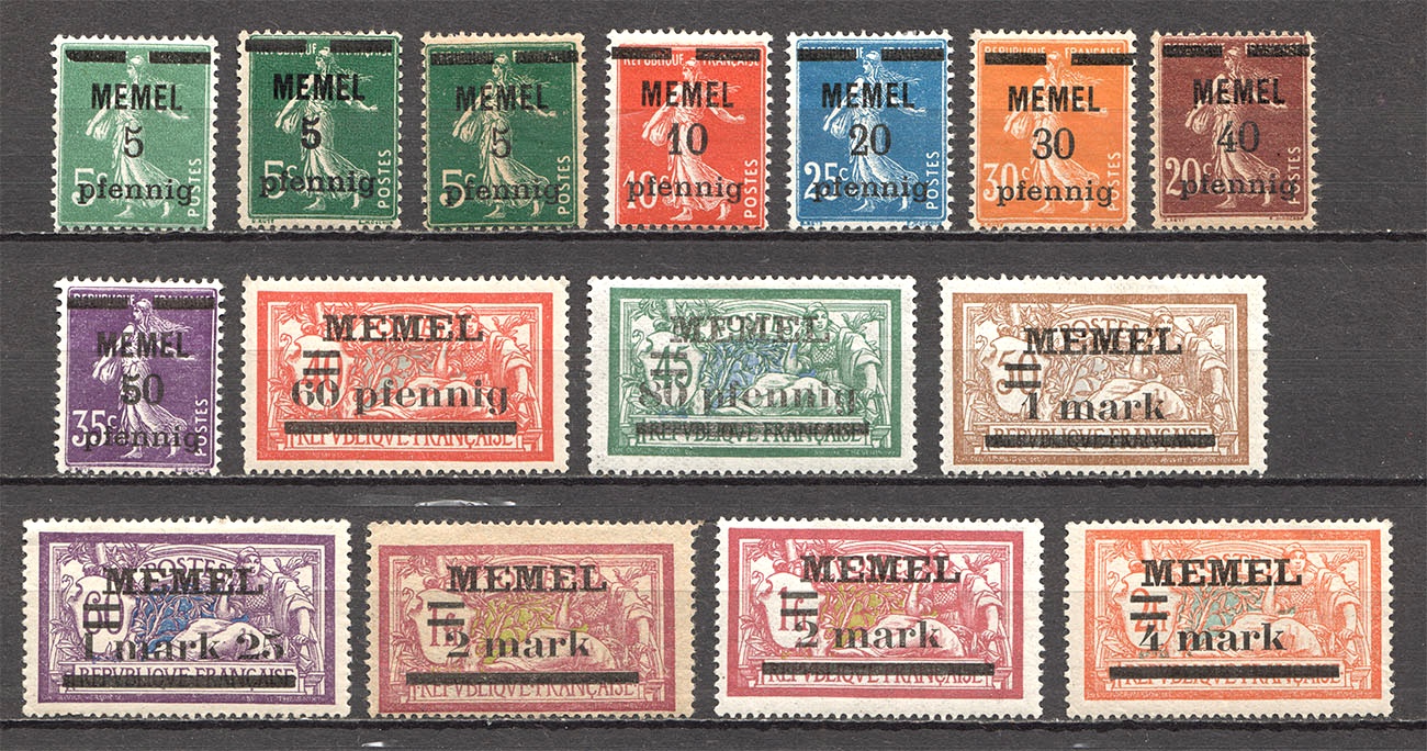 1920-22 Germany Memel | oldbid