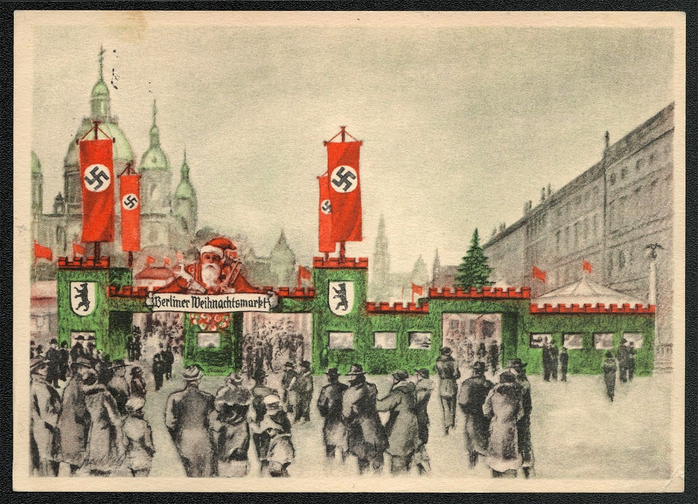 Новый год 1939. Новогодние открытки третий Рейх. Новогодние открытки третьего рейха. Новый год в фашистской Германии. Новый год в Германии в 1939.