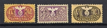 1941-42 Disability Insurance Revenue Stamps, Germany (Canceled)