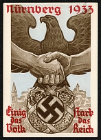 1933 Reich party rally of the NSDAP in Nuremberg, A United People Is A Strong Empire, Used