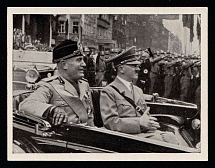 1937 'Adolf Hitler and His Way to Greater Germany', Nuremberg, NSDAP Nazi Party, Germany, Card