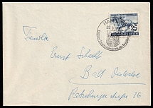 1942 (28 Jun) Third Reich, Germany, Cover from Hamburg franked with Mi. 814 (CV $220)