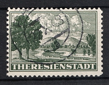1943 Theresienstadt Ghetto, Bohemia and Moravia, Germany (Mi. 1, Canceled, CV $520)