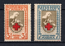 1921-22 Estonia (Perforated, Signed, Full Set, CV $10)