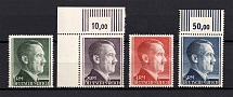 1942 Third Reich, Germany (Control Numbers, Perf 14, Full Set, CV $20, MNH)