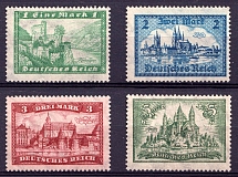 1924-27 Weimar Republic, Germany (Mi. 364 - 367, Full Set, CV $130)