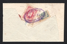 Osa Zemstvo 1897 (29 June) piece of cover locally addressed from a village of the city of Osa