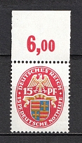 1928 15pf Weimar Republic, Germany (Mi. 427X, Signed, CV $130, MNH)