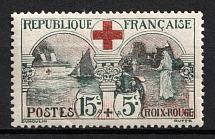 1918 15c+5c France (Mi. 136, Full Set, CV $180)