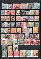 1875-1900 Japan (Group of Stamps, Canceled)