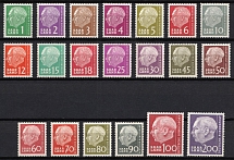 1957 Saar, Germany (Mi. 380 - 399, Full Set, CV $30)