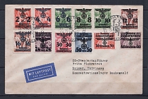 1941 General Government (Krakau) cover to Buchenwald concentration camp with special postmark