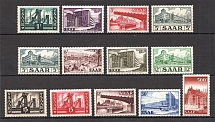 1952-55 Germany Saar (CV $50, MNH)