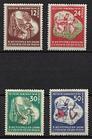 1951 German Democratic Republic, Germany (Mi. 289 - 292, Full Set, CV $30)