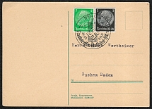 1937 Postcard with Special postmark Berlin