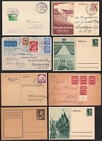 Germany, Stock of Covers and Postcards (Readable Postmarks)