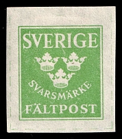 Field Post, Cinderella, Non-Postal, Sweden