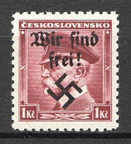 1938 Germany Occupation of Rumburg Sudetenland 1 Kc