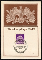 1942 SA Military Contest Days Souvenir Card
