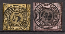 1951-52 Baden Germany (CV $65, Canceled)