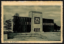 1938 Reich party rally of the NSDAP in Nuremberg, Misidentified by the publisher as “The Congress Hall”