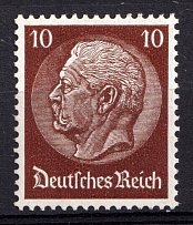 1933-36 10pf Third Reich, Germany (Mi. 518 Y, Signed, CV $100, MNH)