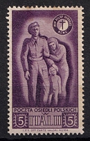 1946-47 5l Poland, Polish Corp in Italy