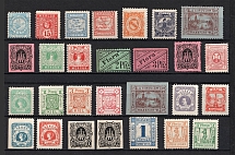 1886-1898 Courier Post, Germany (Group of Stamps, Full Sets)
