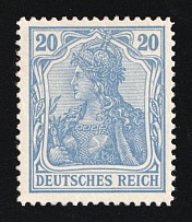 1902 20pf German Empire, Germany (Mi. 72, CV $50)