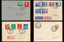 Third Reich, Germany, 4 Covers (Commemorative Cancellations)