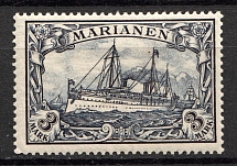 1901 Mariana Islands German Colony 3 M