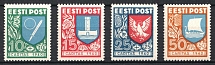 1940 Estonia (Mi. 152-155, Full Set, CV $50, MNH)