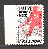 Captive Nations Week Freedom! Non-Postal Stamp (MNH)