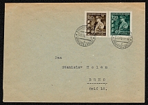 1944  Cover was cancelled on 20 April Issued to commemorate Hitler’s 55,h birthday