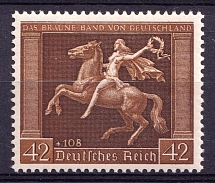 1938 Third Reich, Germany (Mi. 671 y, Full Set, CV $40)