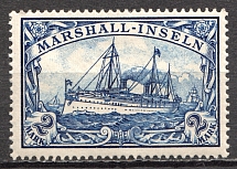 1901 Marshall Islands German Colony 2 Mark