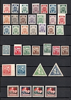 1919-1940 Latvia Complete Collection of Imperforated Full Sets (With 'Africa-Latvia' Airmail, 5 Pages, Full Sets, CV $2,750)