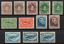 1880-96 Newfoundland, Canada (Sc. 41 - 45, 47 - 55, CV $1,470)