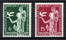 1936 Third Reich, Germany (Mi. 622 - 623, Full Set, CV $20)