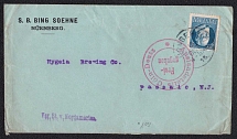 Nuremberg, Germany, Military, Anti-British Propaganda, Stock of Cinderellas, Non-Postal Stamps, Labels, Advertising, Charity, Cover