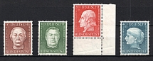 1954 German Federal Republic, Germany (Mi. 200 - 203, Full Set, CV $70, MNH)