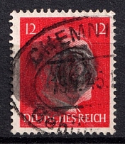 1945 12pf Chemnitz (Saxony), Soviet Russian Zone of Occupation, Germany Local Post (Canceled)