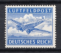 1942-43 Mail Fieldpost, Germany Airmail (Mi. 1Az, Full Set)