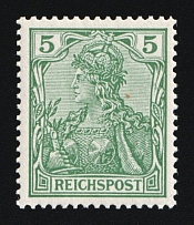 1900 5pf German Empire, Germany (Mi. 55, MNH)