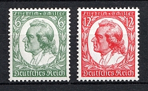 1934 Third Reich, Germany (Full Set, CV $140, MNH)